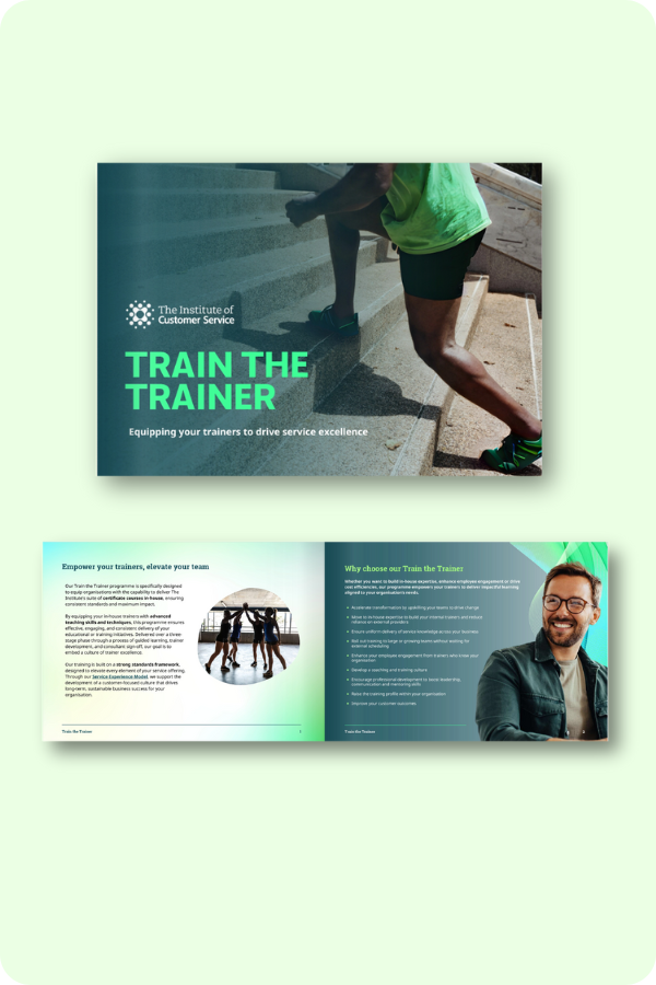 Train the Trainer Brochure Mockup